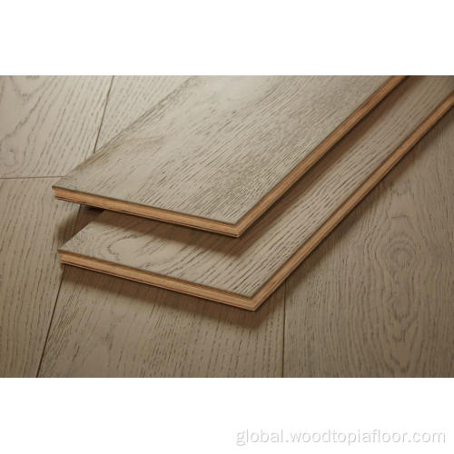 Brown Color Wood Floors Solid Oak Flooring Multi-layer Engineered wood Flooring Supplier